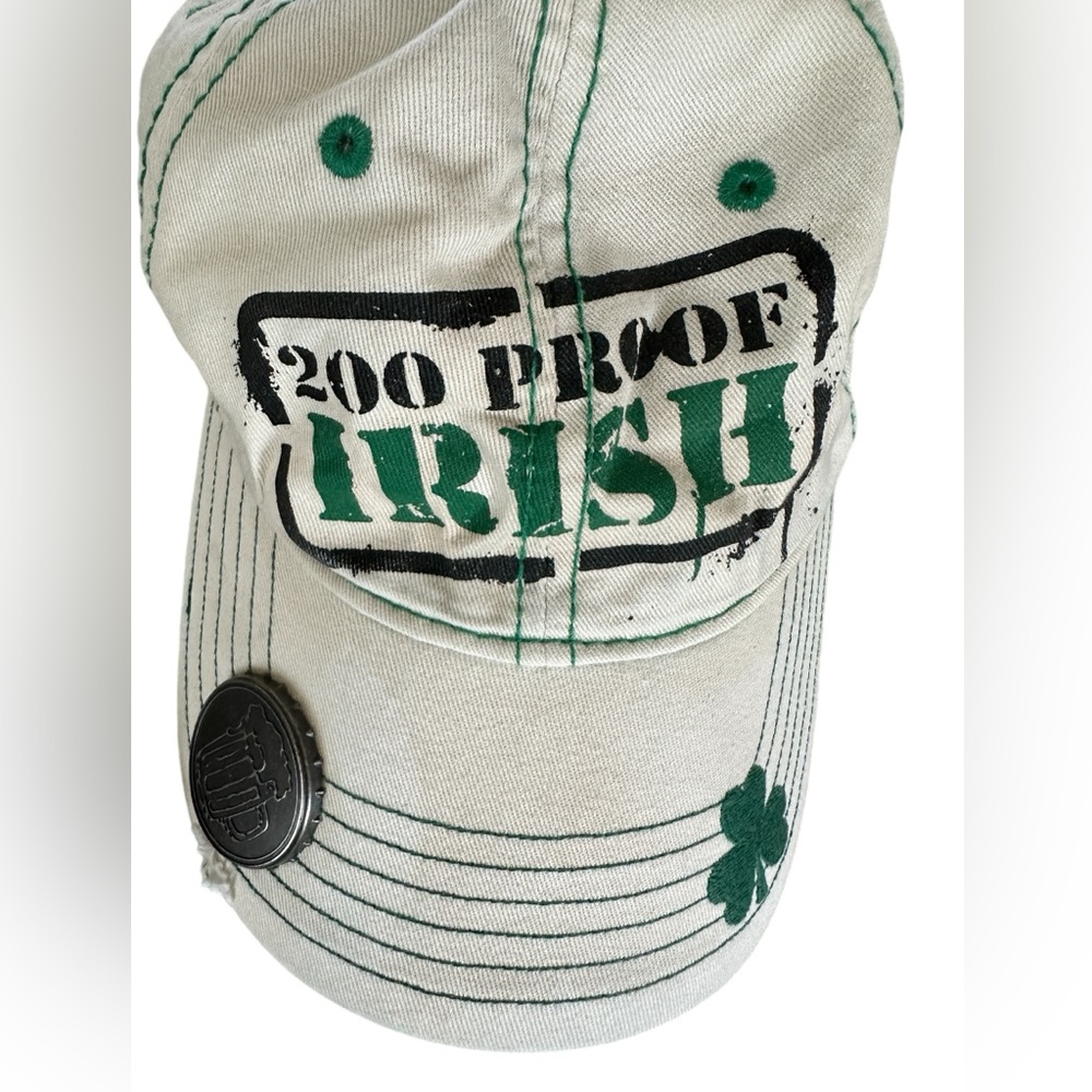 200 Proof Irish Hat with Bottle Opener Adjustable by Concept One Accessories